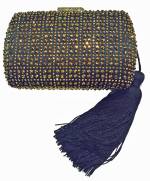 Alex Max Italy Evening Bag with Tassel